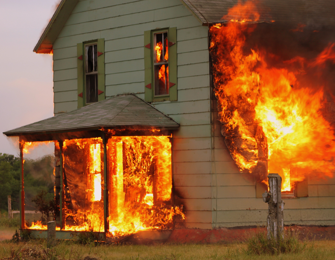 Daños por incendio